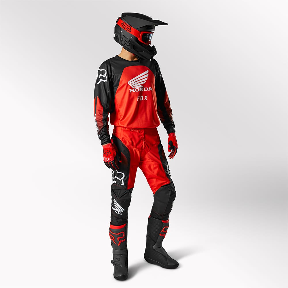 ᐉ Fox traje 2022 180 Honda rojo/negro - Crosscountry