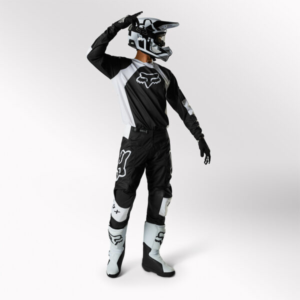 traje fox 180 lux negro blanco