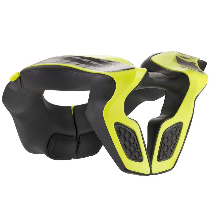 collarin alpinestars niño amarillo negro de motocross o mtb bici disponible en crosscountry shop madrid (1)
