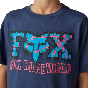 camiseta Fox niño Barb wire II azul madrid