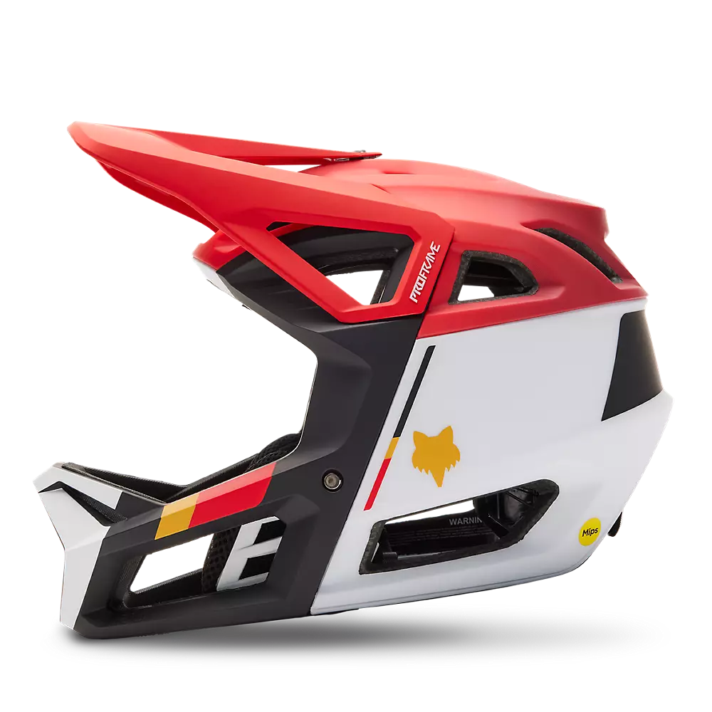 casco Fox Proframe RS Clyzo rojo barato (3)