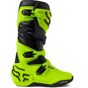 Botas Fox comp 2024 amafrillas fluor para motocross enduro (3)