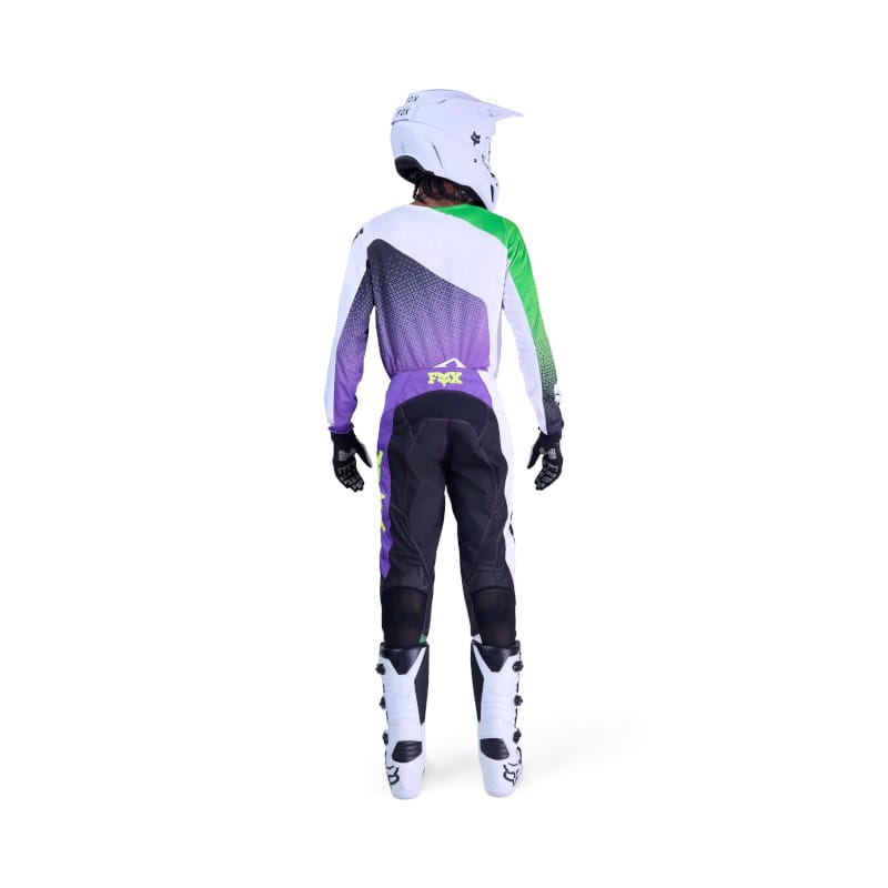 Traje Fox 180 Kawasaki purpura/blanco - Imagen 2