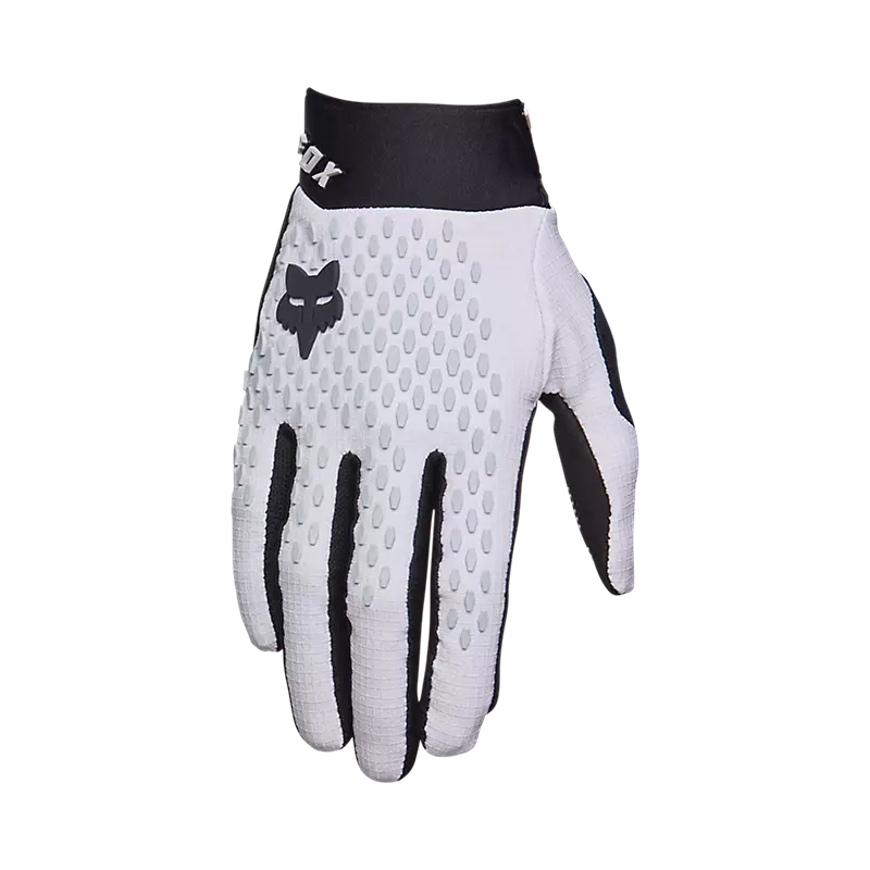 Guantes chica Fox Defend blanco hueso