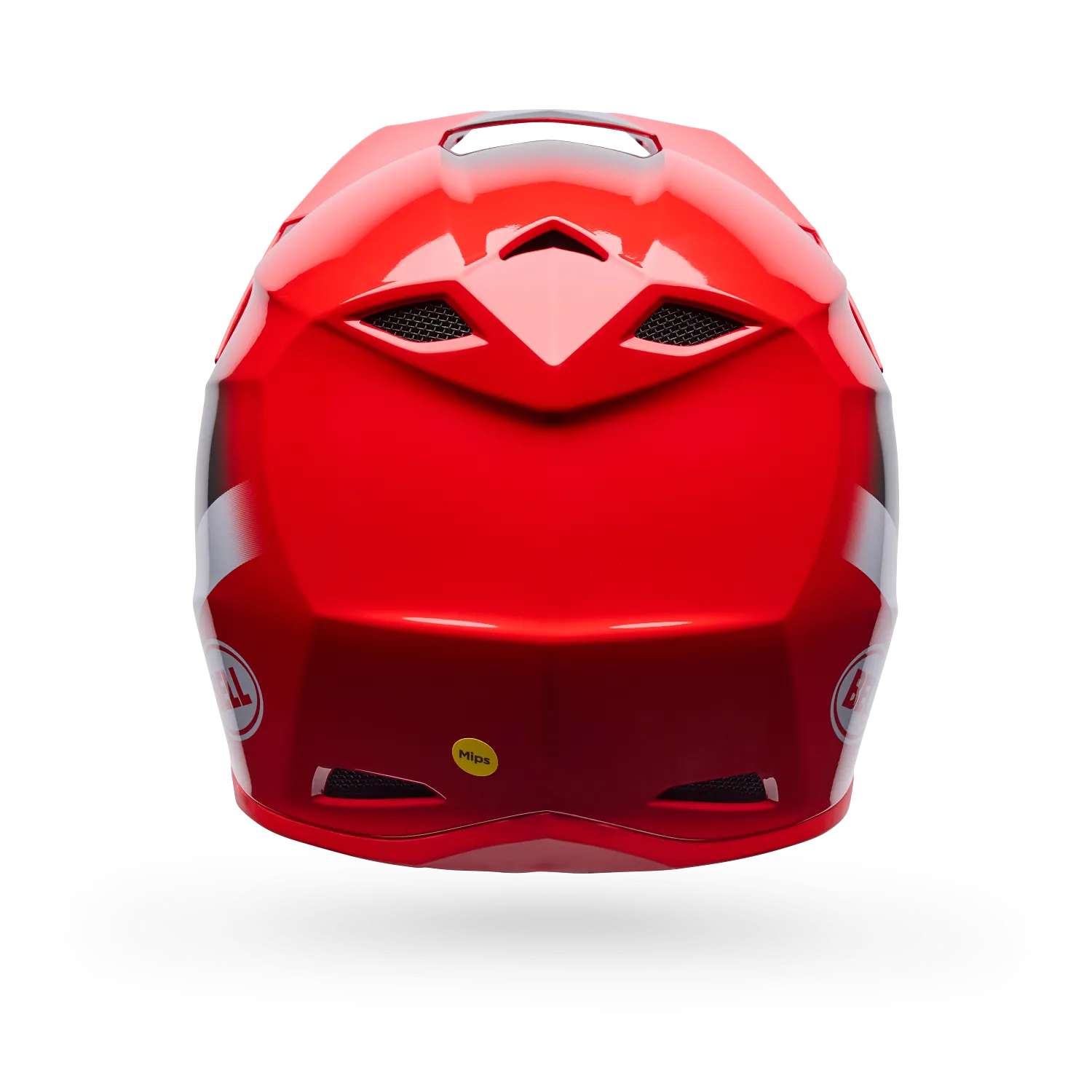 Casco Bell MX-10 Aviator rojo negro - Imagen 4