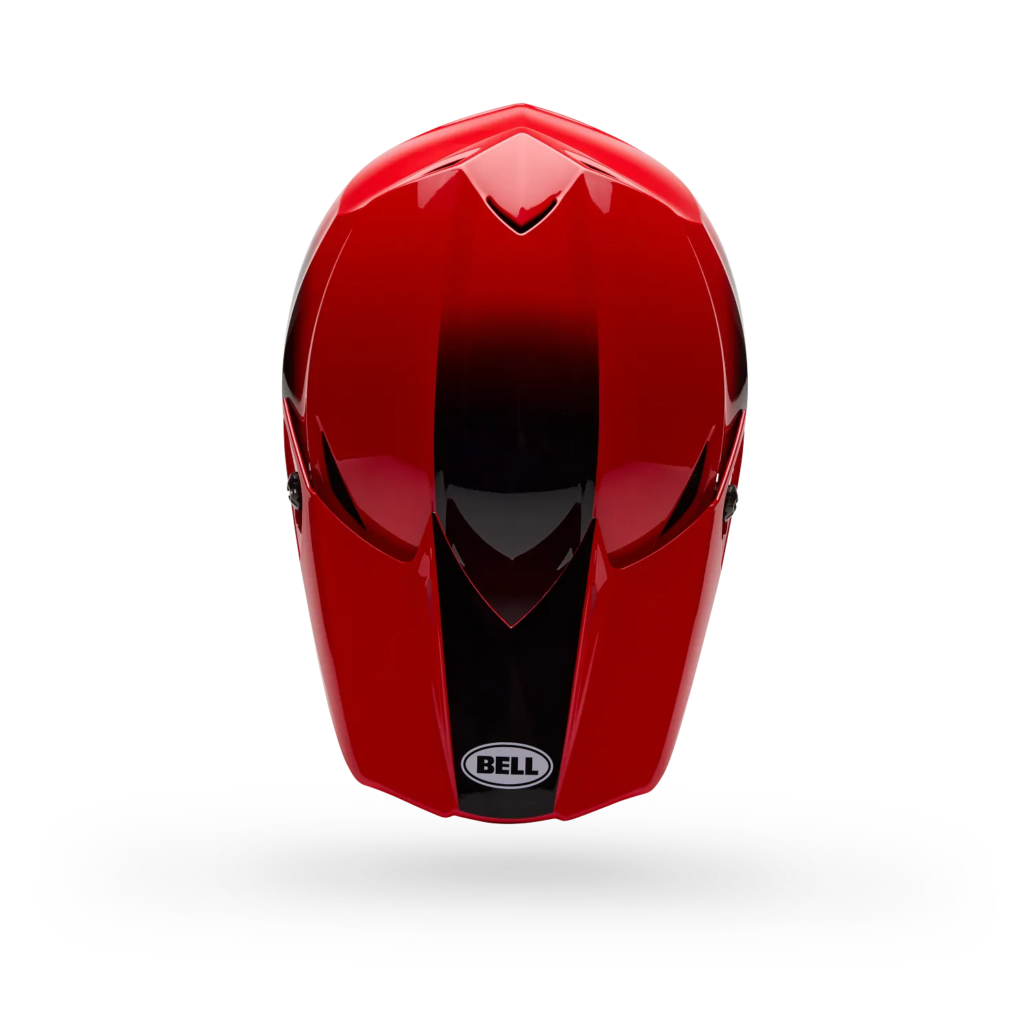 Casco Bell MX-10 Aviator rojo negro - Imagen 5