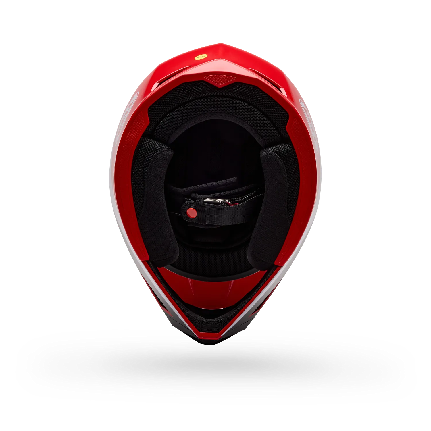 Casco Bell MX-10 Aviator rojo negro - Imagen 6