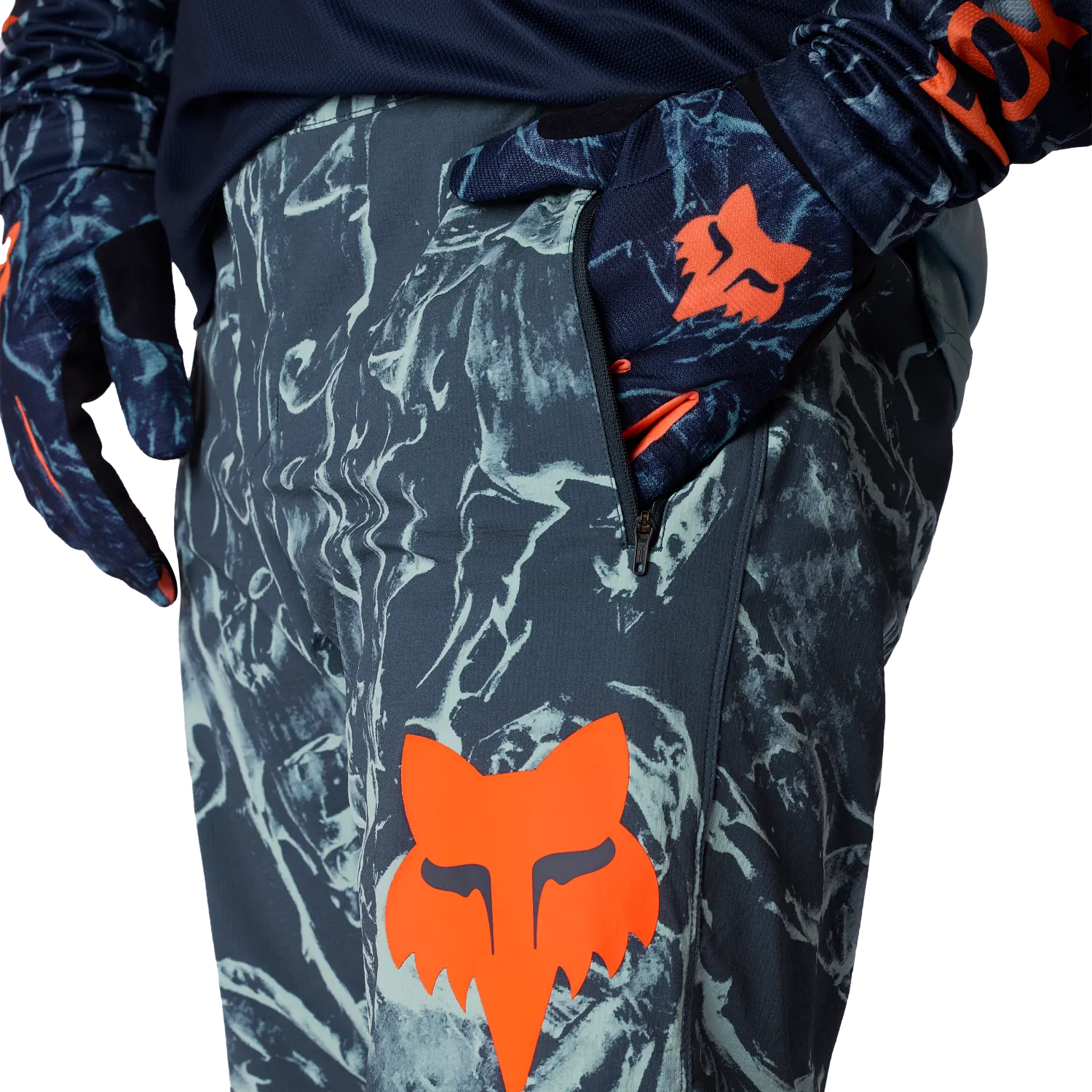 Pantalón Fox Ranger Image Print azul - Imagen 5