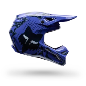 Fox Casco V1 niño Diffuse púrpura