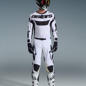 Traje Alpinestars Racer Riway blanco/negro