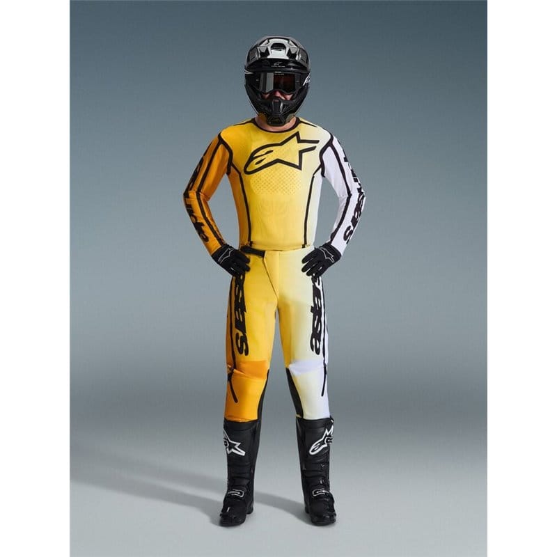 Traje Alpinestars Fluid Apex yellow/black