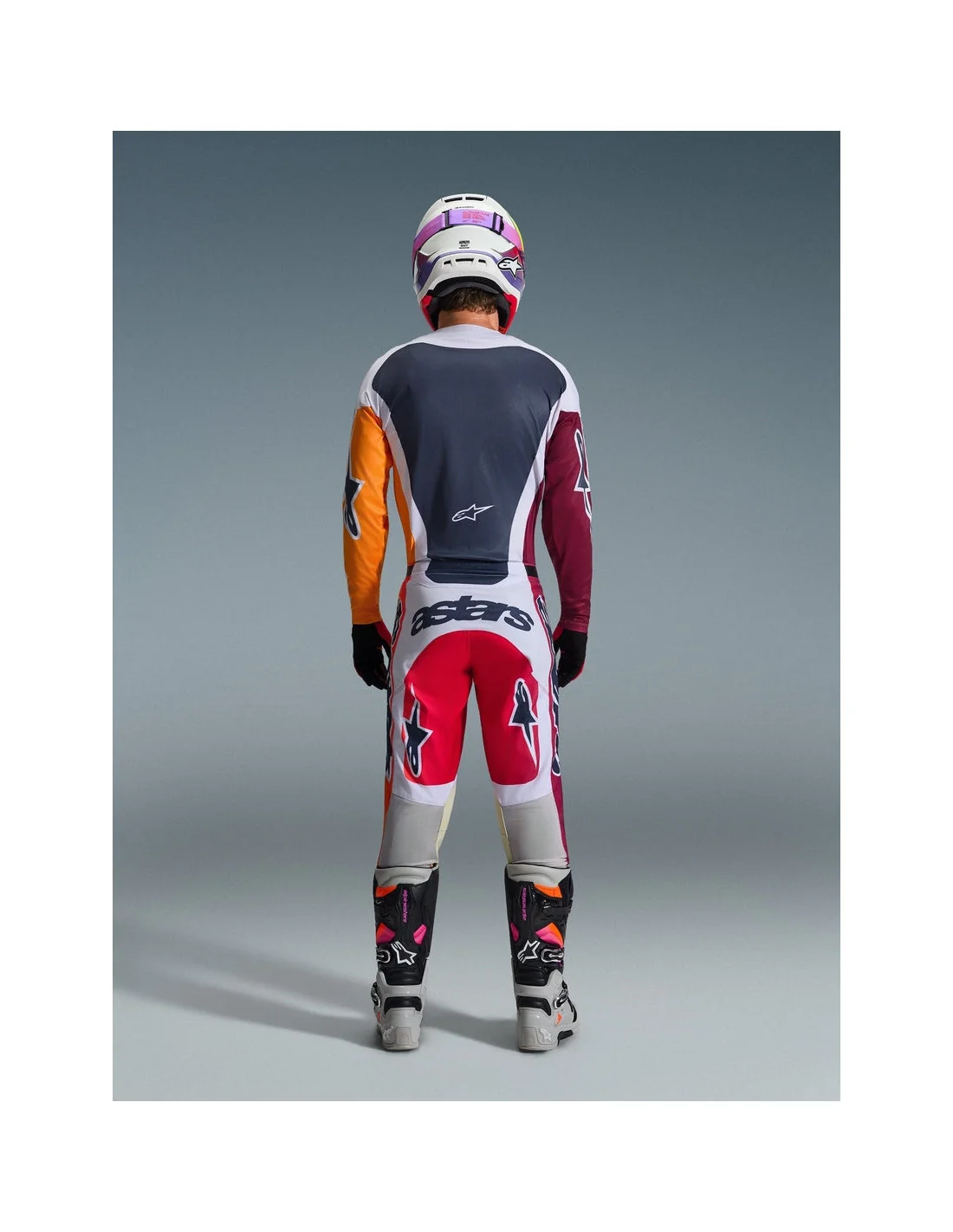 Traje Alpinestars Racer Portl red/grey/dark - Imagen 3