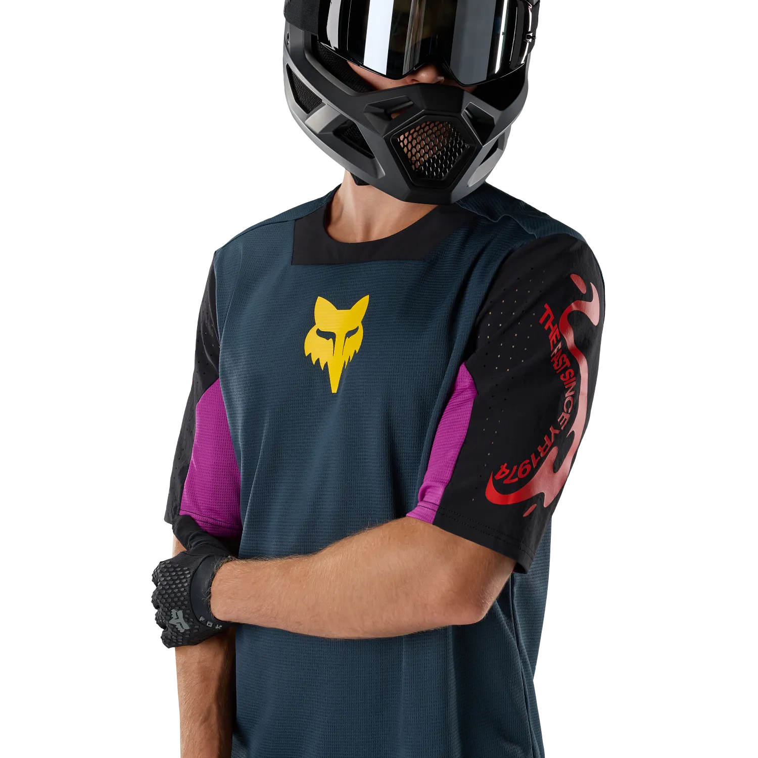 Camiseta Fox Defend Creation galaxy blue - Imagen 4