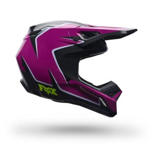 Casco Fox V1 Raid morado