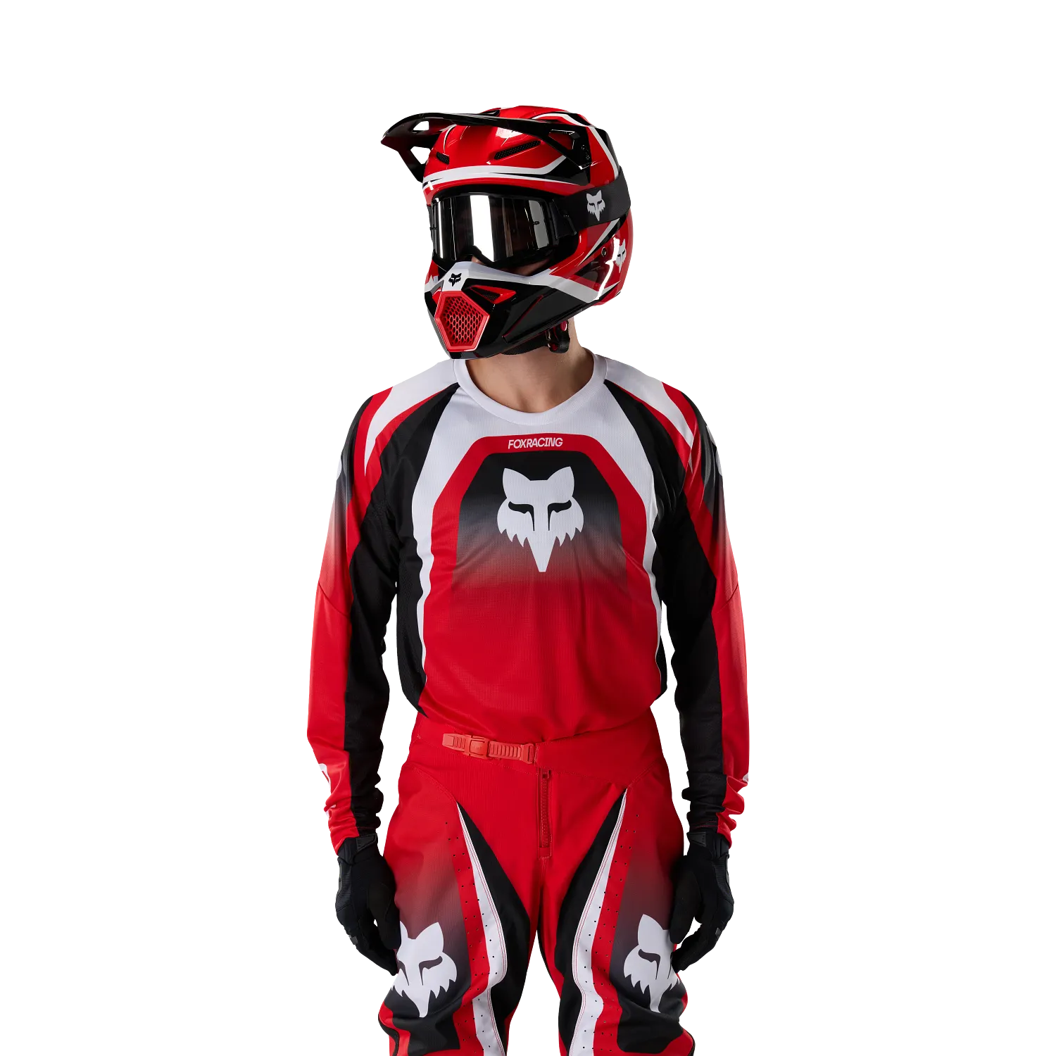 Conjunto Fox 180 Frame rojo