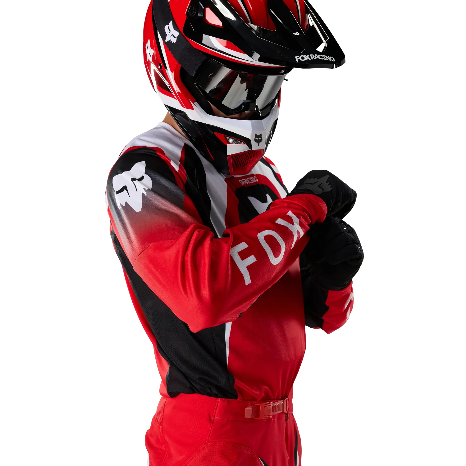 Conjunto Fox 180 Frame rojo - Imagen 3