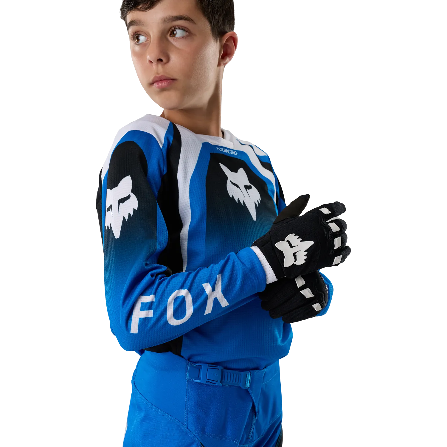 Conjunto niño Fox 180 Frame azul - Imagen 2