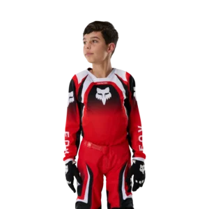 Conjunto niño Fox 180 Frame rojo