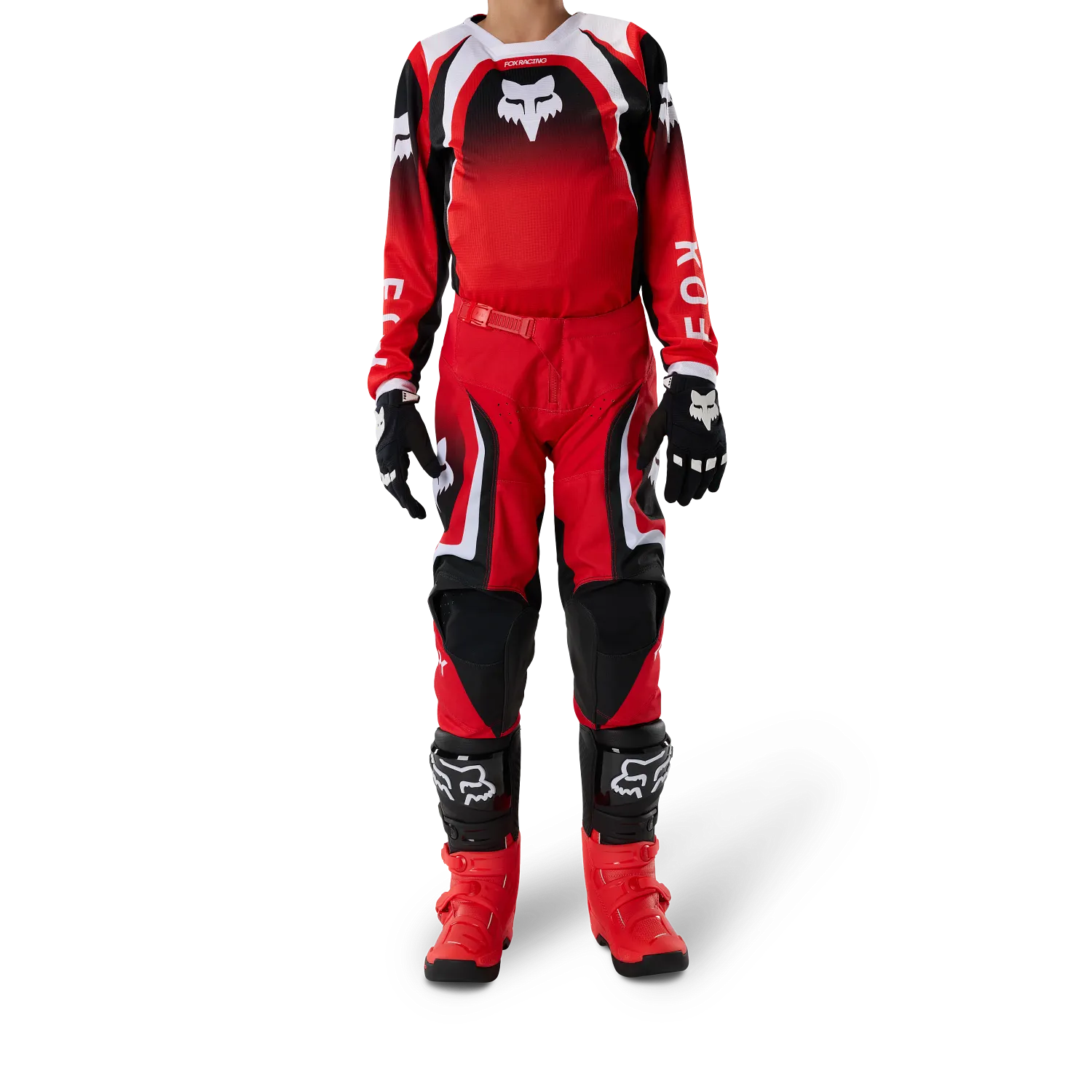 Conjunto niño Fox 180 Frame rojo - Imagen 4