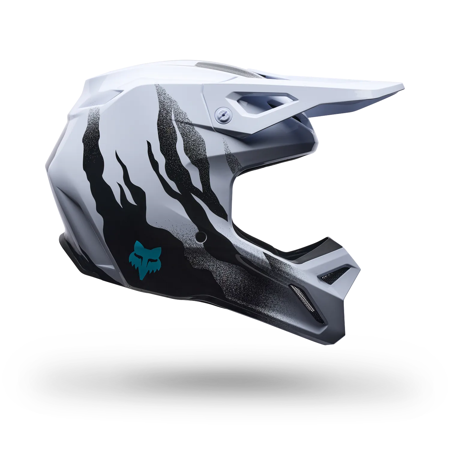 Casco Fox V1 Clutch blanco