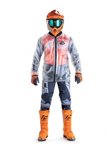 Acerbis Chaqueta impermeable transparente