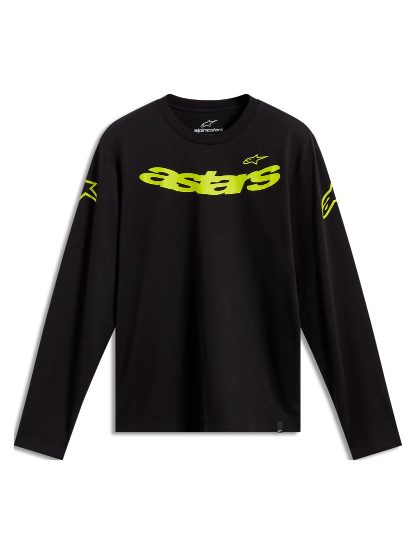 Camiseta Alpinestars manga larga Velocifier negra