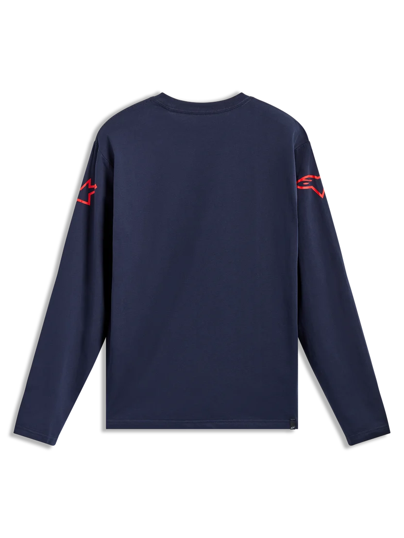 Camiseta Alpinestars manga larga Velocifier azul - Imagen 2