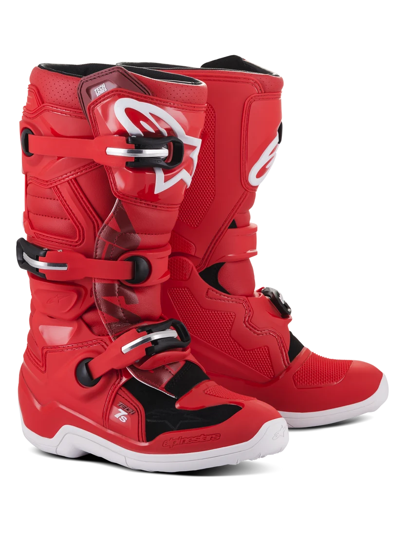 Alpinestars botas Tech 7 S niño roja