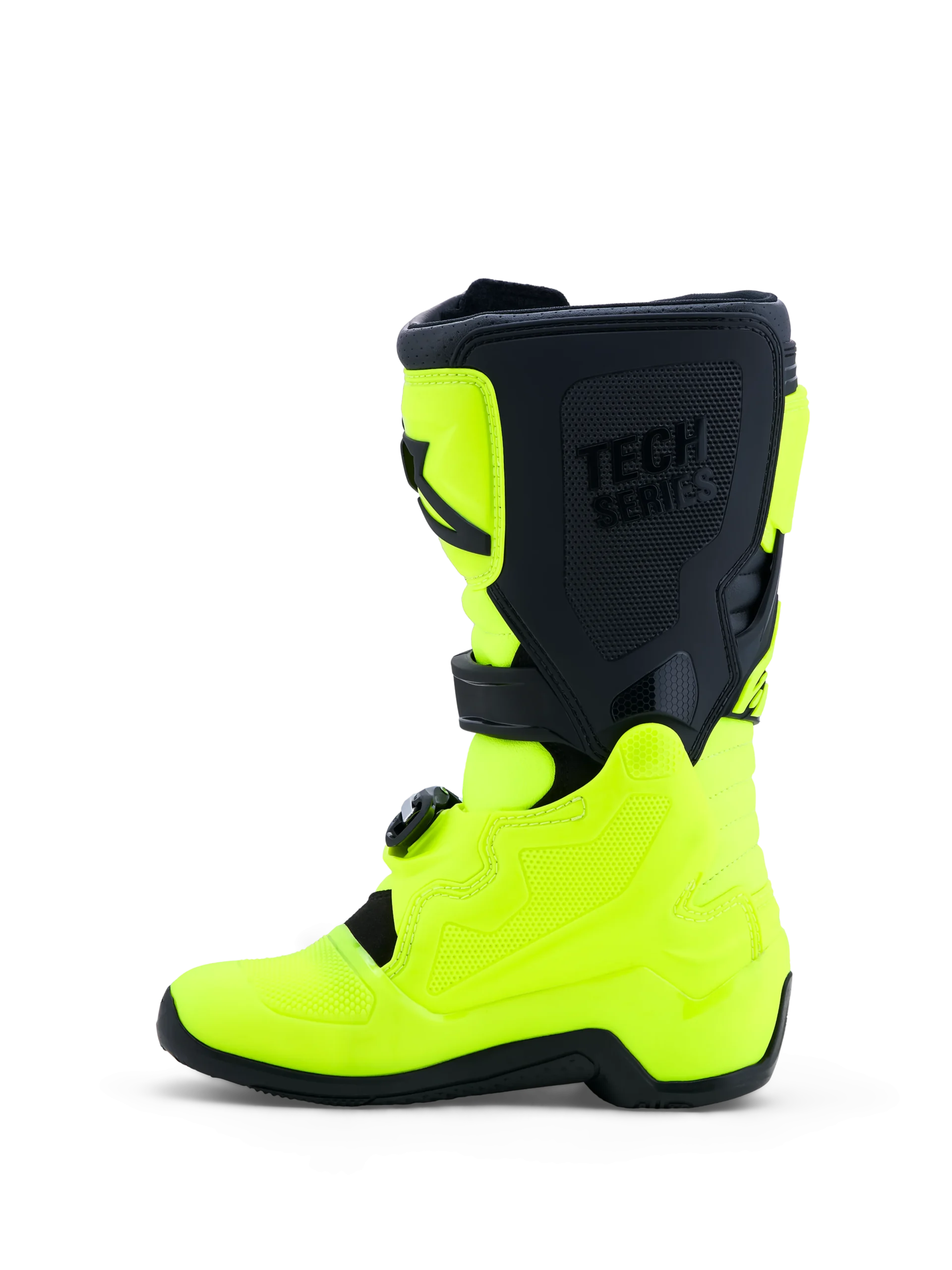 Alpinestars botas Tech 7 S niño amarilla flúor - Imagen 2