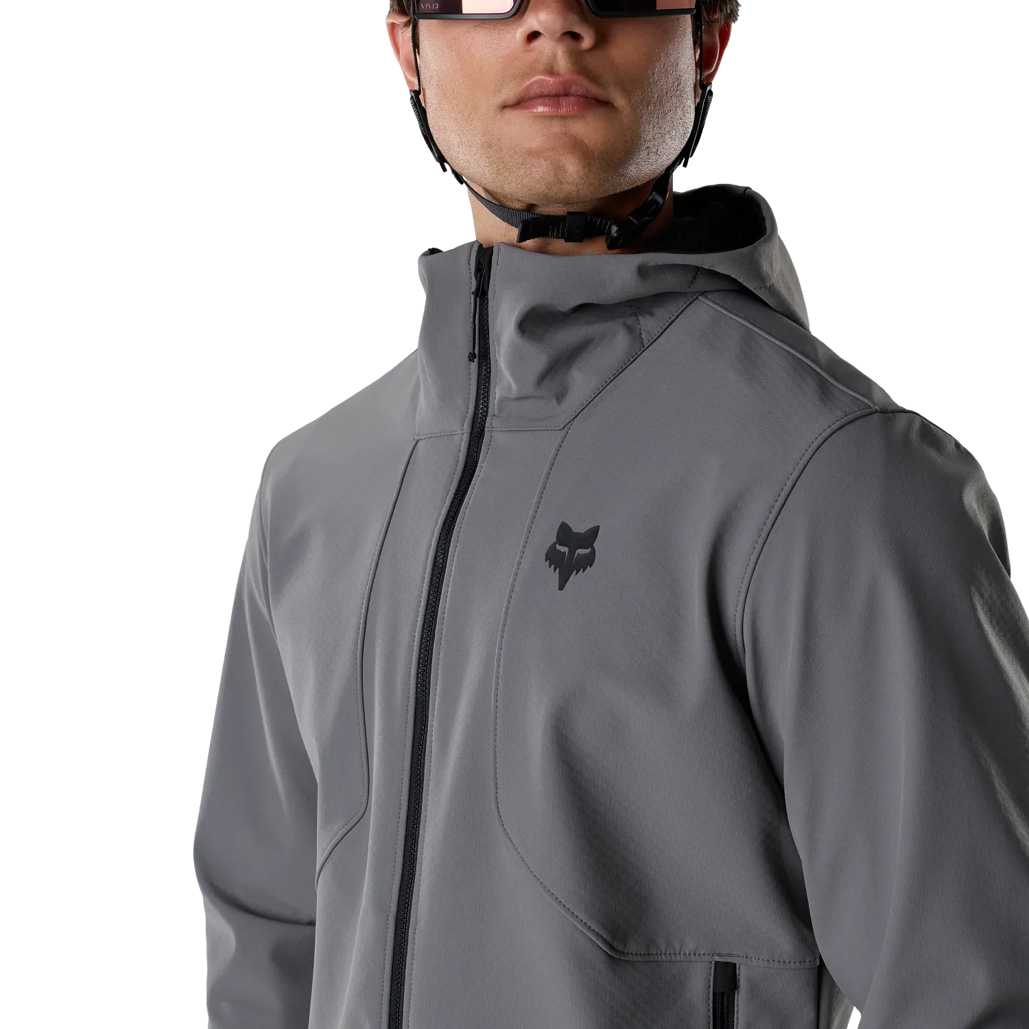 Chaqueta Fox Ranger Fire capucha gris - Imagen 6