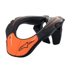 Alpinestars Collarin Niño naranja/negro