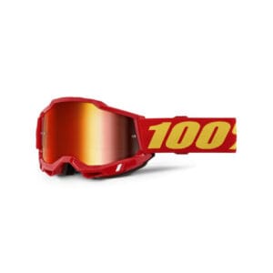 Gafa 100% Accuri 2 M2 rojo espejo dorado