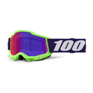 Gafa 100% Accuri 2 Satisfy verde espejo morada