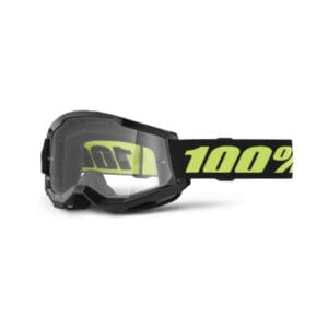 Gafas 100% Strata blanca negra amarilla transparente