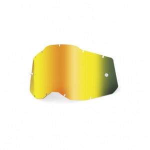 Lente 100% Accuri Strata Racecraft 2 espejo dorada