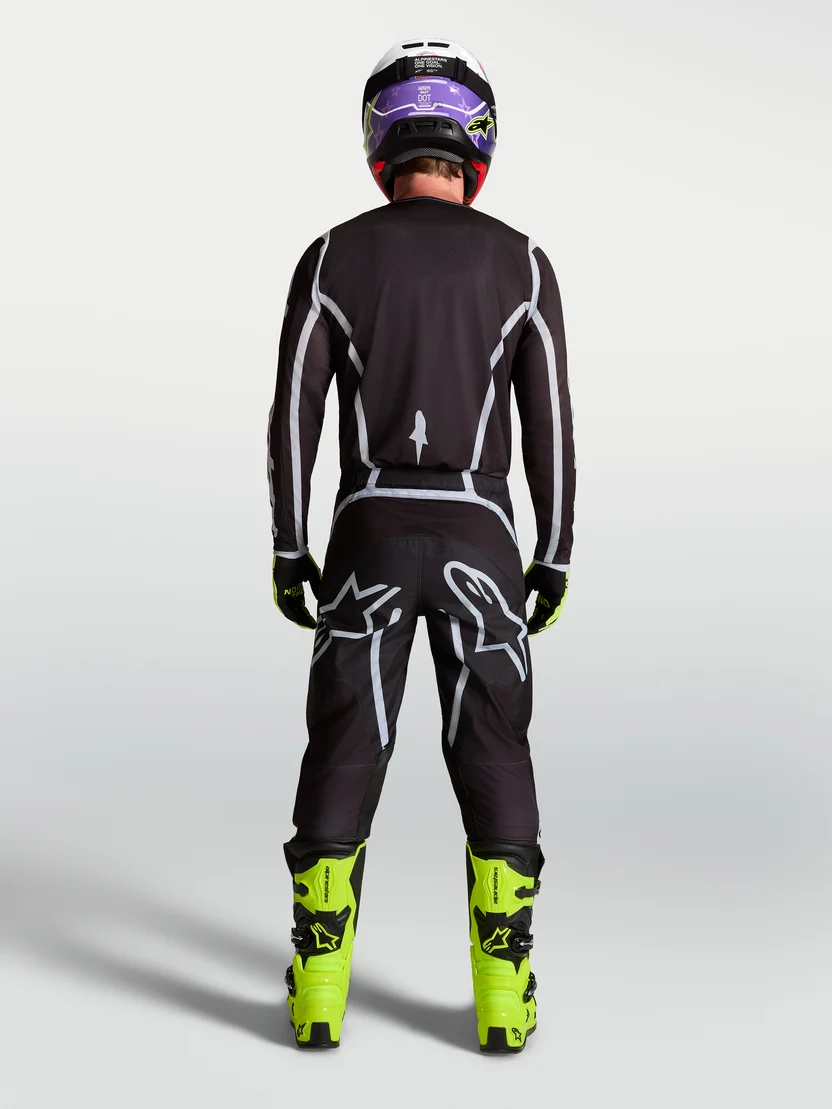 Conjunto Alpinestars Fluid Apex V2 negro - Imagen 2