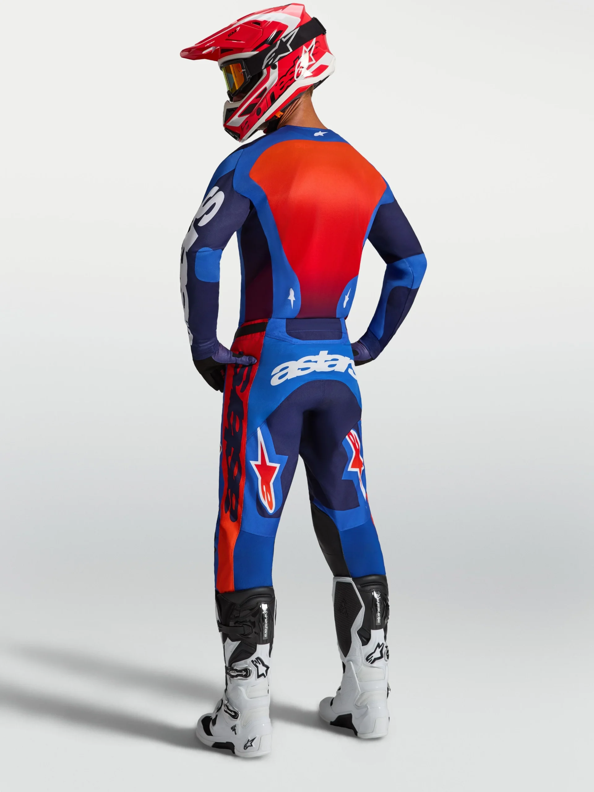 Conjunto Alpinestars Racer Hunt azul - Imagen 2