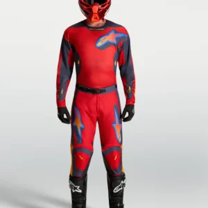 Conjunto Alpinestars Racer Hunt rojo