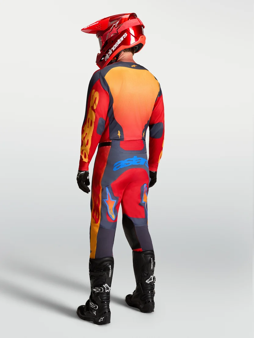 Conjunto Alpinestars Racer Hunt rojo - Imagen 4