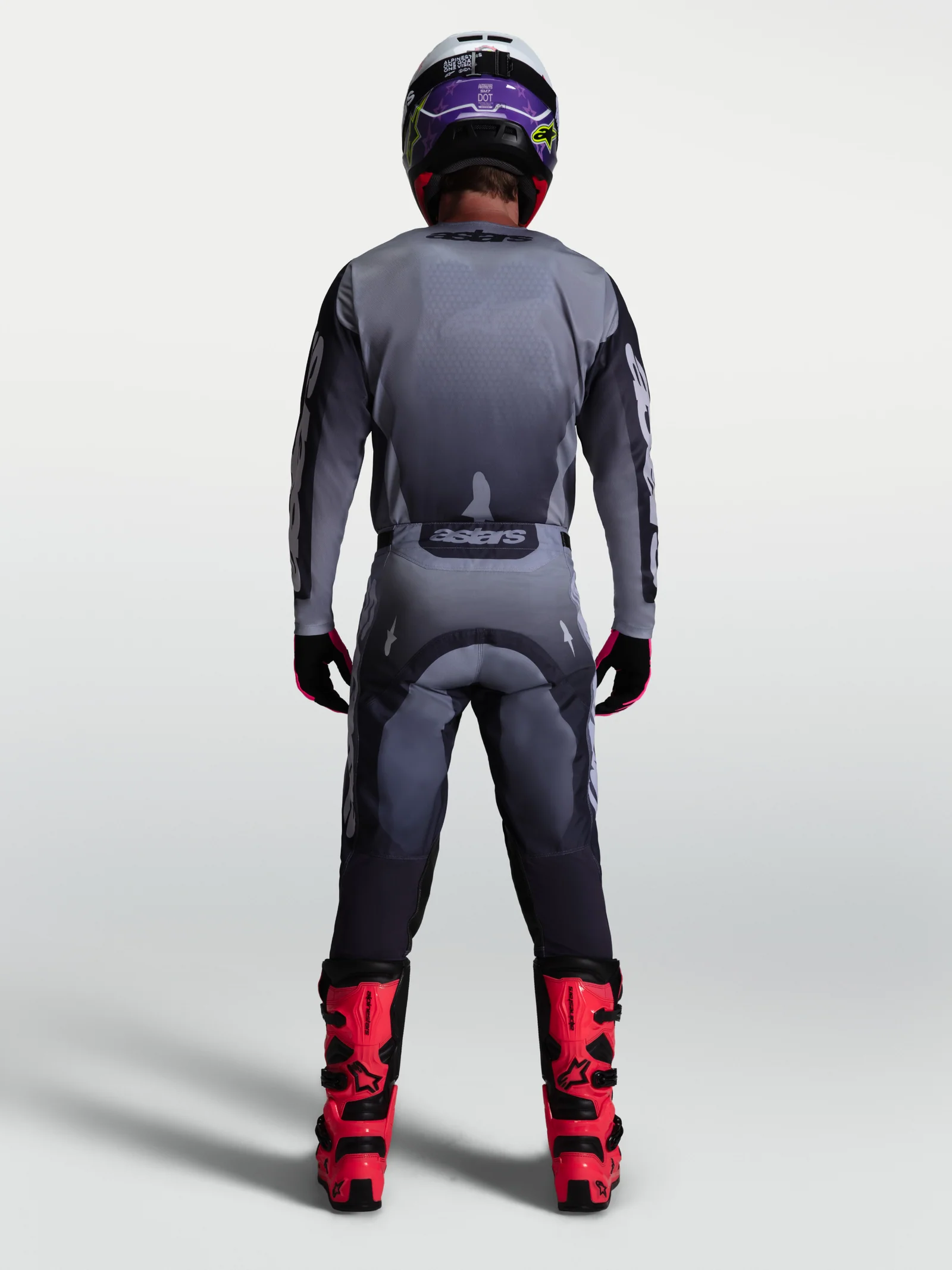 Traje Alpinestars Racer Amber gris - Imagen 3