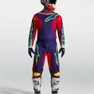 Conjunto Alpinestars Fluid Drag rojo