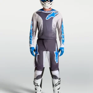 Conjunto Alpinestars Fluid Drag gris
