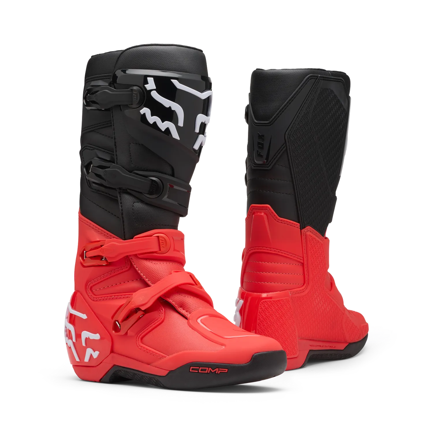 Botas Fox Comp rojas
