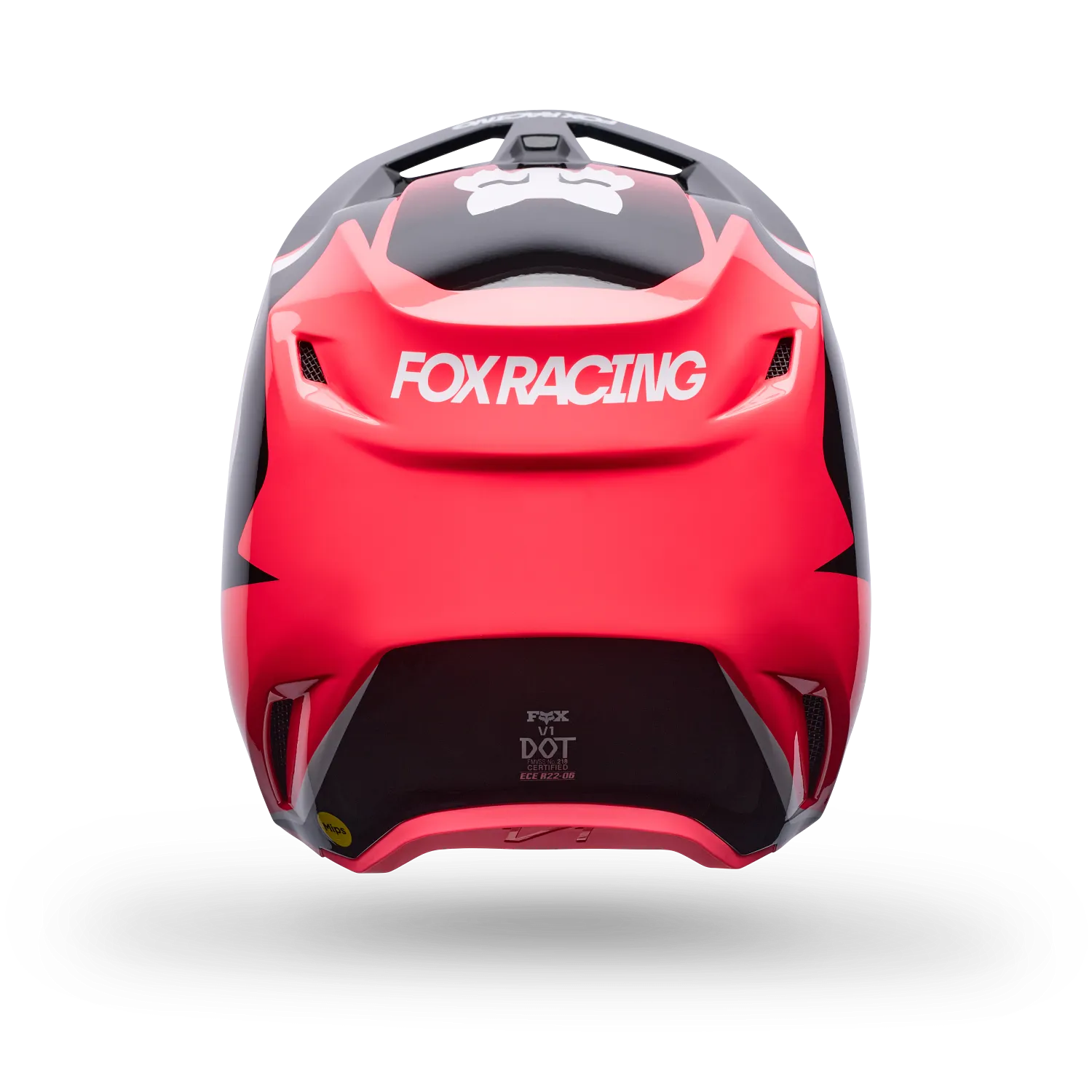 Fox Casco V1 niño Frame neo pink - Imagen 4