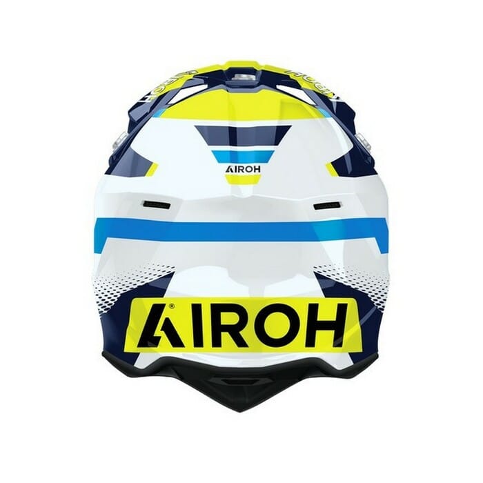 Airoh Casco Wraaap Vision yellow/blue gloss - Imagen 3